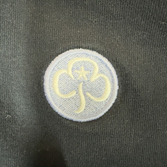 Girlguiding UK Womens Rugby Shirt Size 18 XL Blue Colorblock Long Sleeve RARE - Picture 3 of 10